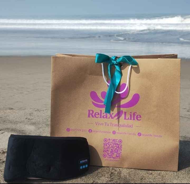 Antifaz Bluetooth para conciliar el sueño "Descanso" con audífonos inalámbricos - Imagen 2